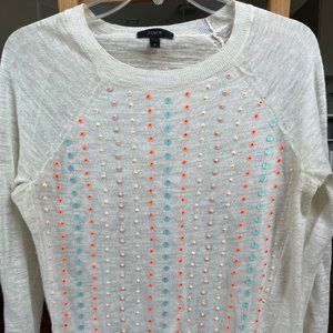 J. Crew Linen Beach Cover